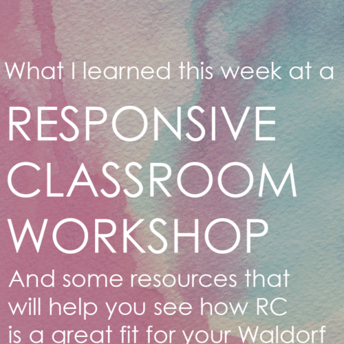 responsive classroom